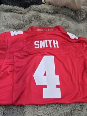 NEW Ohio State Buckeyes Jeremiah Smith #4 Stitched Jersey - Size Large